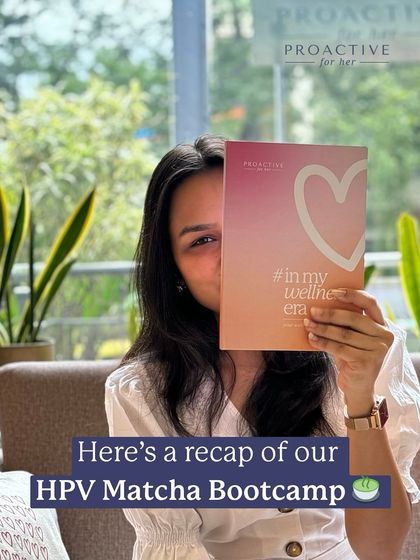 A recap of our HPV Matcha Bootcamp, where we combined wellness with prevention.