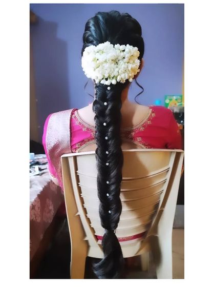 Laxmi Ramkrishna - Special Occasion Hairstyling Traditional South Indian Braids photo 46