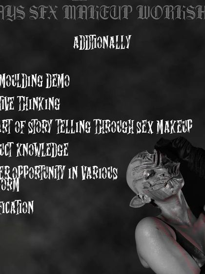 Keerthiraj Shetty - SFX & Prosthetic Makeup: Services & Masterclasses Hands-On SFX Masterclass photo 11