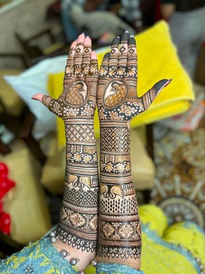 Vijay Singh - Bridal Mehndi Traditional Rajasthani & Jaipuri Motifs photo 58