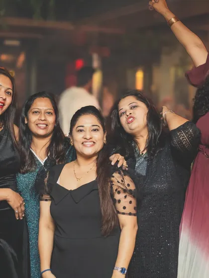 A group of friends making memories on the dance floor. This is what a great night out is all about.