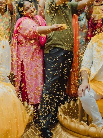 Flinters Management - Full Wedding Planning Vibrant Haldi & Mehendi Ceremonies photo 24