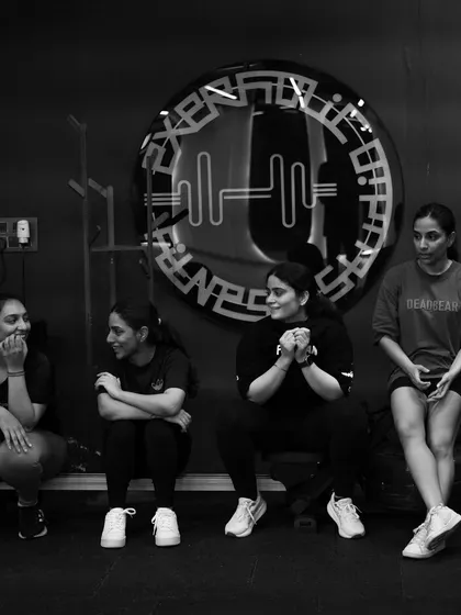 The workout is important, but the moments in between matter just as much. We build more than muscle here; we build friendships and a support system. This is our community, taking a breather together.