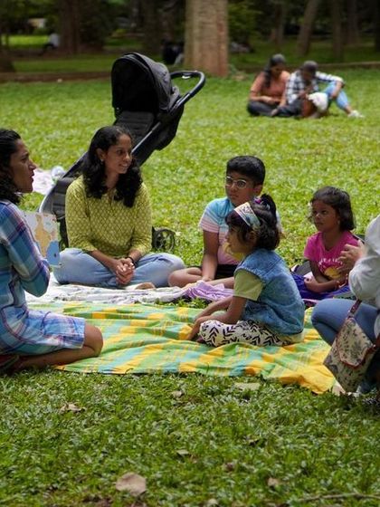 An extensive series from our 'Delectable Delight July' session, reading 'My Grandmother Can't Cook'. These photos beautifully capture the community, the engagement, and the pure fun of our gatherings.