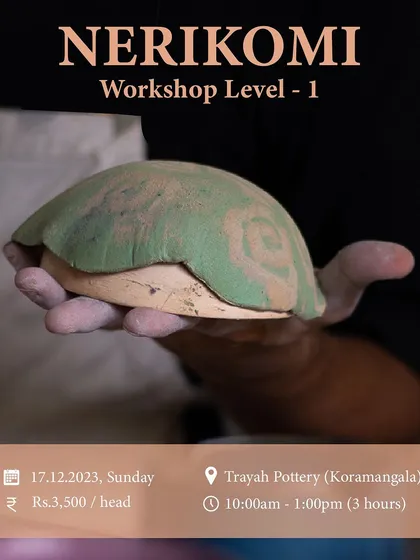Ever wanted to learn the Japanese art of Nerikomi? We host workshops where you can learn to create stunning patterns by stacking and slicing colored clay. This is your chance to get your hands dirty.