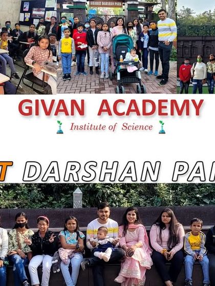 A collage from our trip to Bharat Darshan Park in 2022. It was a fantastic educational outing where students got to see replicas of famous Indian monuments, learning about our country's diverse architecture.