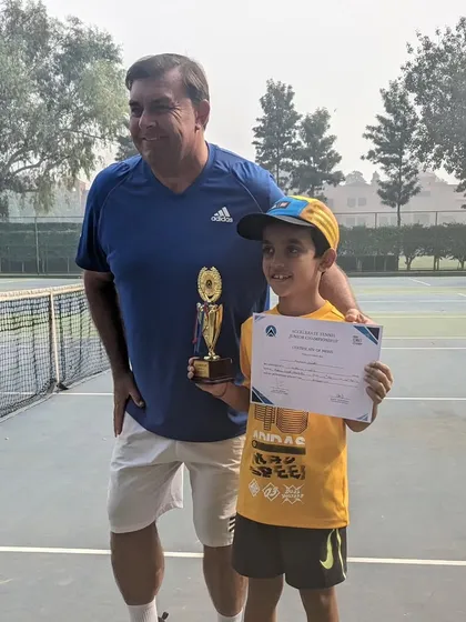 The runner-up of our U8 Boys event. These early competitive experiences are invaluable for building confidence.