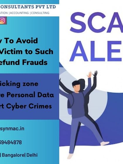 Tax refund scams are becoming common. This alert provides simple tips to protect yourself: never click on suspicious links, secure your personal data, and report any cyber crimes. If you are ever unsure about a communication, I can help you verify it.