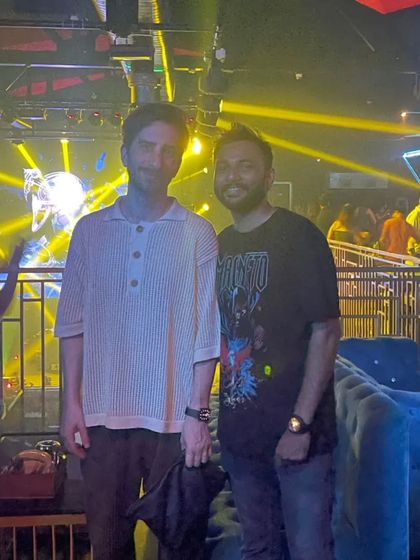 Another shot with Echonomist. Sharing a space with international artists is always an inspiring experience and a chance to learn.