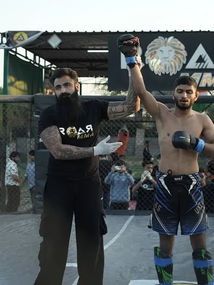 The moment of victory. We are in the corner for every one of our fighters, guiding them through the battle. Your win is our win.