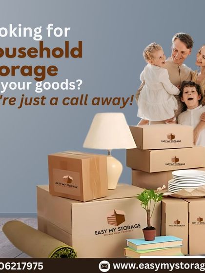 Looking for household storage for your goods? We're just a call away. We can safely store everything from furniture and lamps to dishes and books, helping your family live in a more organized home.