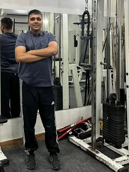 A confident stance.