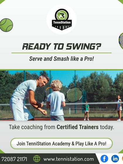 Ready to swing? Take coaching from our certified trainers and learn to serve and smash like a pro.