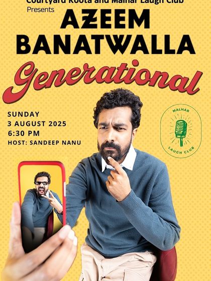 Another poster from our 7th-anniversary celebrations in August, inviting everyone to be a part of the special month.