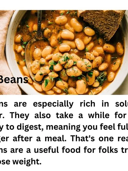 Beans are another fantastic food for lowering cholesterol. They are rich in soluble fiber and take a while to digest, which keeps you feeling full longer and aids in weight loss.