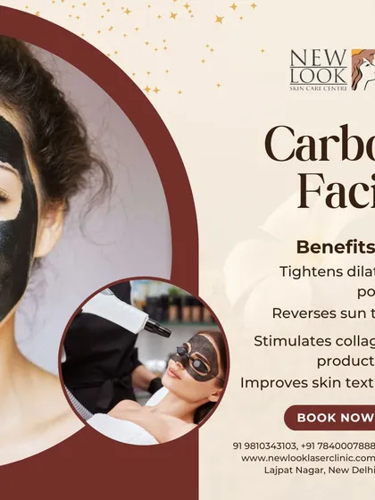 The Carbon Facial, also known as a Hollywood Peel, is perfect for achieving a polished look. It tightens pores, reduces the effects of sun tanning, and improves skin texture by deeply cleansing the skin.