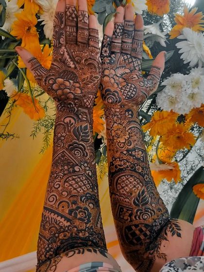 Mehendi Art by Nishat - Mehndi (Henna) Artistry Elaborate Bridal Henna photo 6