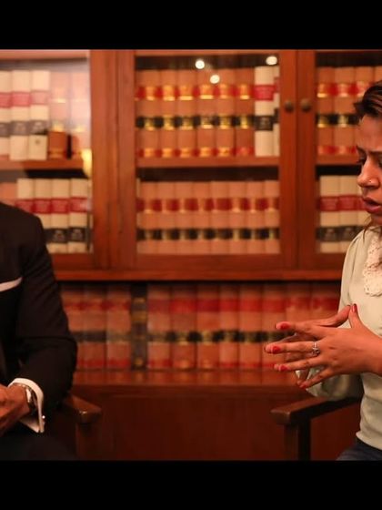 Listening intently during the interview. Understanding different perspectives on justice and activism is vital for any lawyer committed to the field.