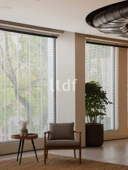 A frame for light, a pause for the eye. Defined by proportion and softened by daylight, this corner balances structure with serenity. The interplay of filtered greens, tactile surfaces, and sculptural restraint creates an atmosphere held with intention.