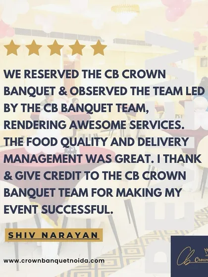We are grateful for feedback that recognizes our team's hard work. This review highlights our awesome service and great food quality and delivery management, which are key priorities for every event we host.