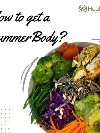 Getting a "summer body" is about consistency and smart choices. My meals, like this vibrant chicken and veggie bowl, are designed to help you reach your fitness goals.