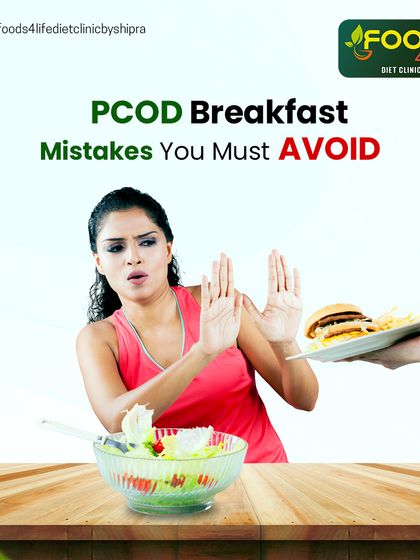 Many PCOD clients make breakfast mistakes like eating sugary cereal or skipping protein. Your first meal sets the tone for your hormones for the entire day.