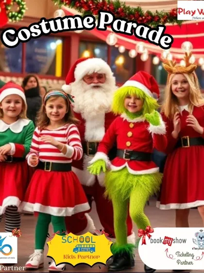 Dress to impress in our Christmas Costume Parade! Show off your festive spirit and join the fun at our Christmas Wonderland event.