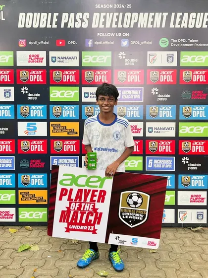This is Tasmai, Mr. Team Player. He does whatever is asked for the team with a smile and earned this Player of the Match award through pure dedication.