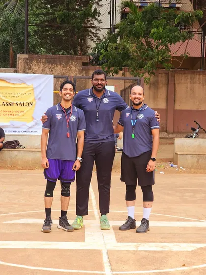 Our in-house referees for the Junior Category games at Hooplah '25. Their sharp eyes and steady hands ensure fair play.