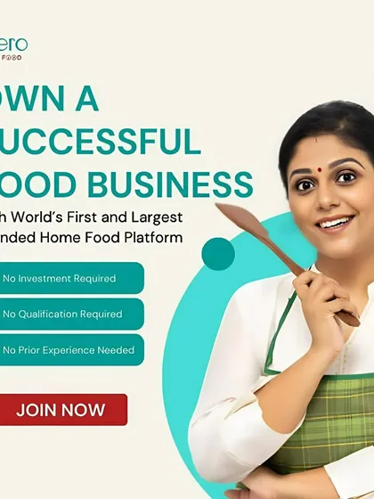 We believe every woman with a passion for cooking deserves a chance to be an entrepreneur. That's why our Home Chef Partner Program requires zero investment, no formal qualifications, and no previous business experience. We provide everything you need to start your own successful food business from home.
