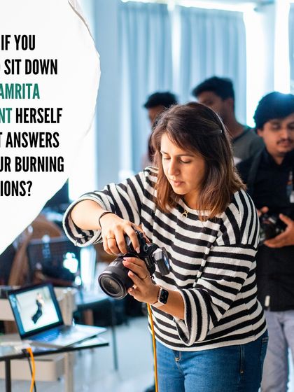 A graphic emphasizing the opportunity to get answers to burning questions directly from me.