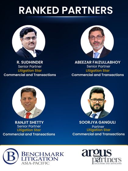 Our senior partners and partners recognized as 'Litigation Stars' by Benchmark Litigation Asia-Pacific for their work in Commercial and Transactions.