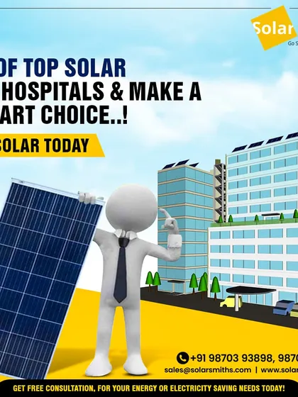 Use rooftop solar on hospitals and make a smart choice. Go solar today to ensure reliable, clean power for critical facilities.