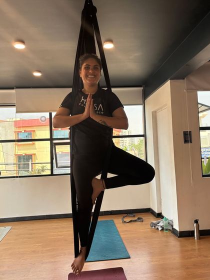 Hamsa Yoga - Group Yoga Classes Aerial Yoga: Fly & Flow photo 14
