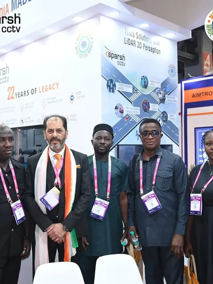 We were delighted to host a delegation from Nigeria at our booth, showcasing our security solutions and exploring opportunities for collaboration.