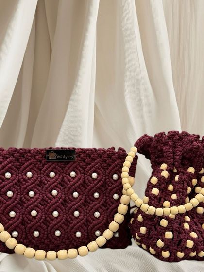 Eshtyles - Handcrafted Macrame Bags & Accessories Wedding & Festive Collection photo 7