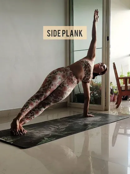 The Side Plank, or Vasisthasana, is a fantastic exercise for strengthening the obliques and improving lateral stability. It's a key part of any well-rounded core routine, helping to build strength for more advanced poses.