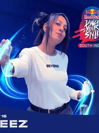 We're proud to see our own instructor, Jeez, selected as a Top 16 contender for the Red Bull Dance Your Style South India zonals. This is a testament to the skill and dedication we foster at our academy.