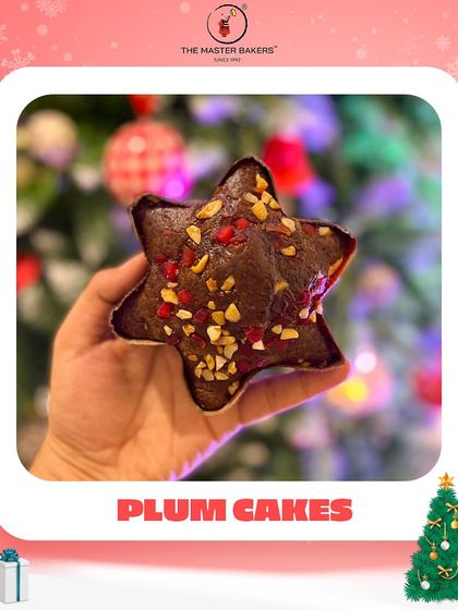Our star-shaped Christmas plum cake is baked to perfection to celebrate the magic of the season. Each bite is filled with rich, festive flavors that will fill your home with holiday cheer.