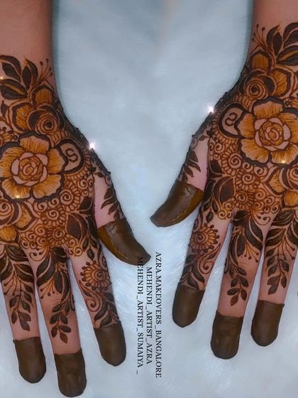 Azra Mehendi - Mehendi Artistry Party & Guest Mehendi photo 45