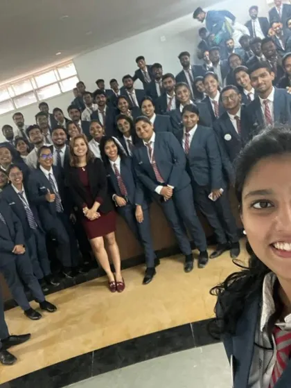 A great group selfie with a batch of bright MBA students after a training session. Their energy and eagerness to learn is what makes my job so fulfilling.