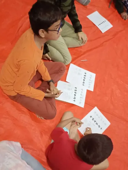 What an EGG-cellent time we had with author Pika Nani and 'The Egghead Detective Agency'. The session was packed with brain-scrambling puzzles and activities that honed everyone's analytical skills.