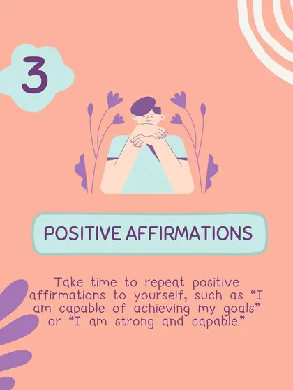 A duplicate of 77, this image on Positive Affirmations serves as another reminder to speak kindly to yourself and build the mental strength needed for motherhood.