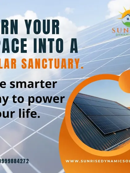 Turn your rooftop into a solar sanctuary. It's the smarter way to power your life, providing savings and sustainability for years to come.