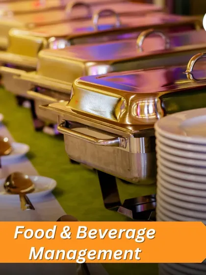 Food & Beverage Management: We oversee all aspects of catering, from menu selection and tastings to the final presentation and service, ensuring your guests have a delicious culinary experience.