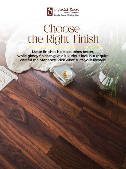 Choosing the right finish is just as important as choosing the wood itself. Matte finishes are great at hiding minor scratches and wear, making them ideal for busy households. Glossy finishes provide a luxurious, high-shine look but require more careful maintenance. Pick what suits your lifestyle.