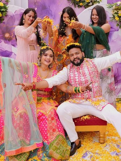 Vibrant Haldi & Mehendi Carnivals photo 9