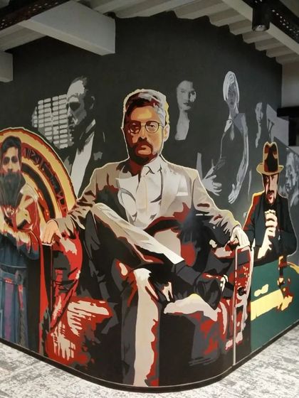 Shagufta - Mural and Wall Art Painting Art for Ambitious Workspaces photo 43