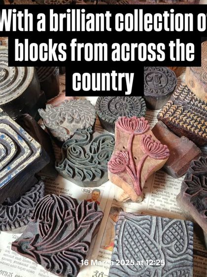 A look into our field visits. We spent a lovely day with the Kulkarnis in a small hamlet in Shimoga, who have been block printing for 25 years, empowering local women and keeping their craft alive.