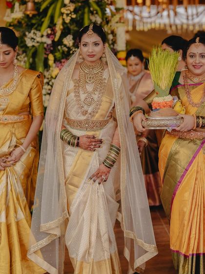 Shwetha Mahadev - Bridal Makeup Artistry Traditional South Indian Muhurtham Looks photo 65